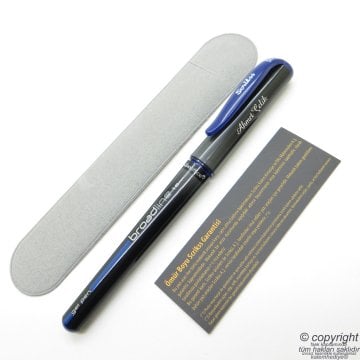 Scrikss İsme Özel Broadline 1.00mm Mavi Jel Kalem 1 Adet | Scrikss Kalem