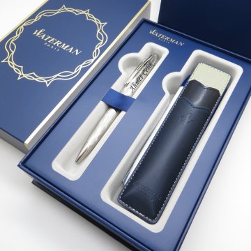 Waterman Carene Essential Silver Tükenmez Kalem | İsme Özel Kalem | Hediye Kalem