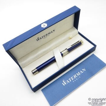 Waterman Perspective Mavi Roller Kalem | İsme Özel Kalem | Hediye Kalem