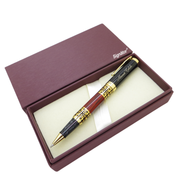 Signator® ST151 Bordo Sedefli Gold Metal Roller Kalem | İsme Özel Kalem