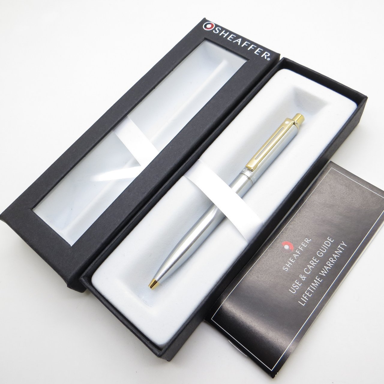 Sheaffer Sentinel SS GT Krom Altın Tükenmez Kalem | İsme Özel Kalem
