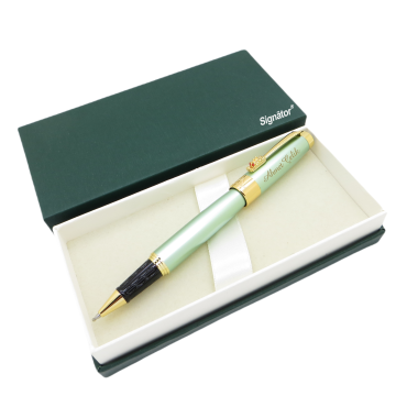 Signator® ST156 Fresh Green Gold Metal Roller Kalem | İsme Özel Kalem