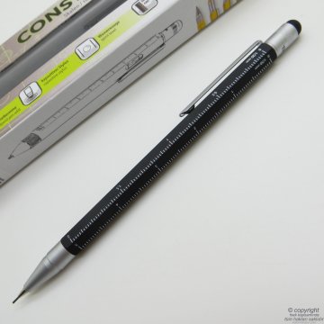 Troika Construction Stylus Versatil Kalem Siyah | İsme Özel Kalem