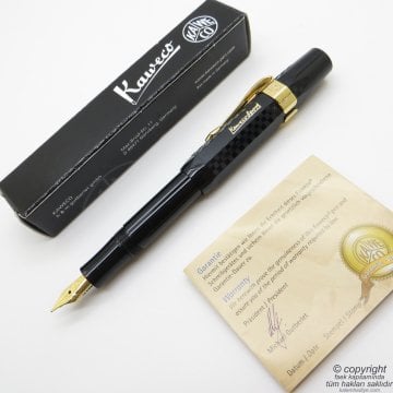 Kaweco 10000054 Medium Uç Klasik Chess Sport Dolma Kalem Siyah | İsme Özel Kalem