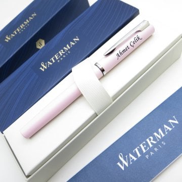 Waterman Allure Pastel Pembe CT Dolma Kalem | İsme Özel Kalem | Hediye Kalem