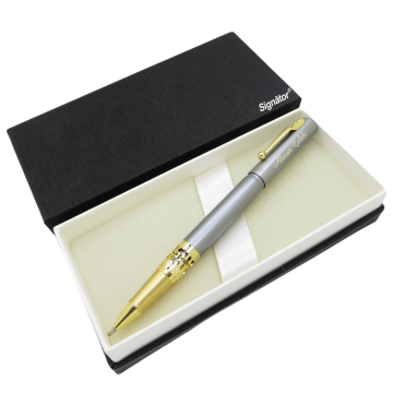 Signator® ST178 Saten Gold Metal Roller Kalem | İsme Özel Kalem