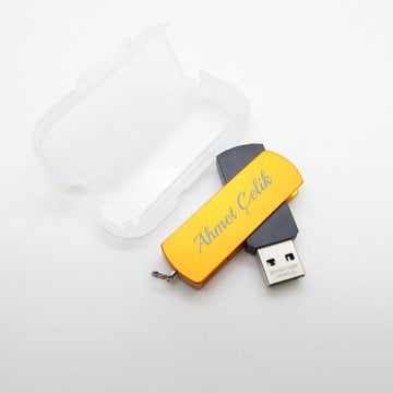 İsme Özel PG-87KG 16Gb. Turuncu Usb Bellek | İsme Özel Usb Bellek | Hediyelik Usb Flash Bellek