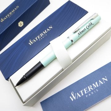 Waterman Allure Pastel Yeşil CT Roller Kalem | İsme Özel Kalem | Hediye Kalem
