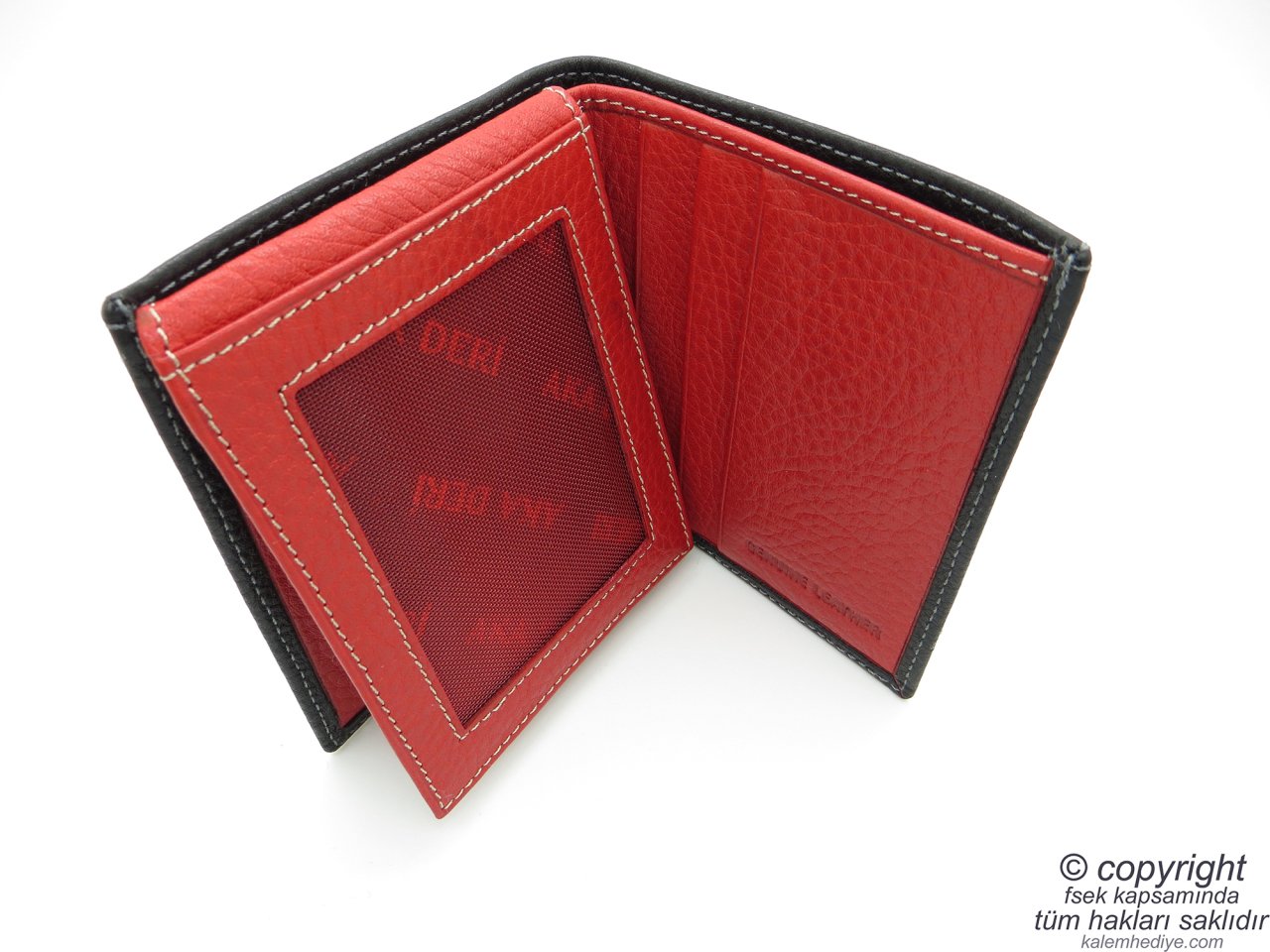 Hakiki Deri Cüzdan | İsme Özel Cüzdan | 9x10,5 Dikey | TM 1004-1 Hediyelik Cüzdan