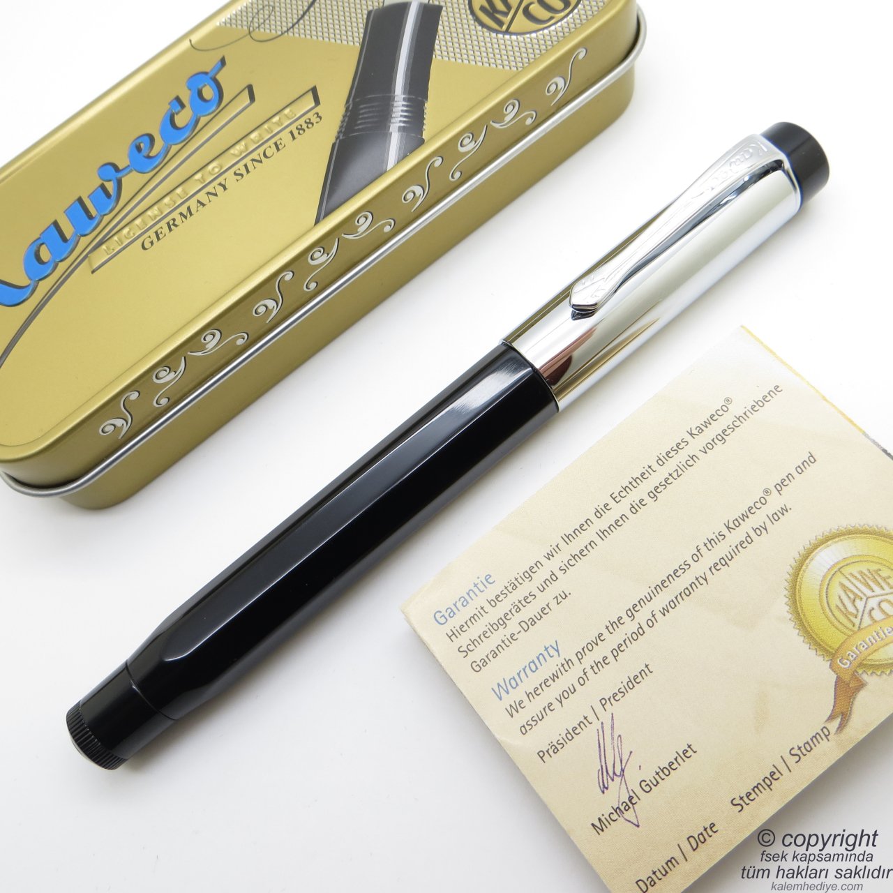 Kaweco 10000180 Elite Medium Dolma Kalem | İsme Özel Kalem