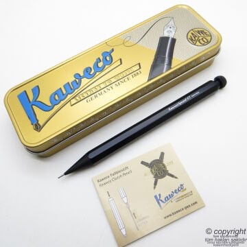 Kaweco 10000182 Special 0.7mm Versatil Kalem Alüminyum Siyah | İsme Özel Kalem