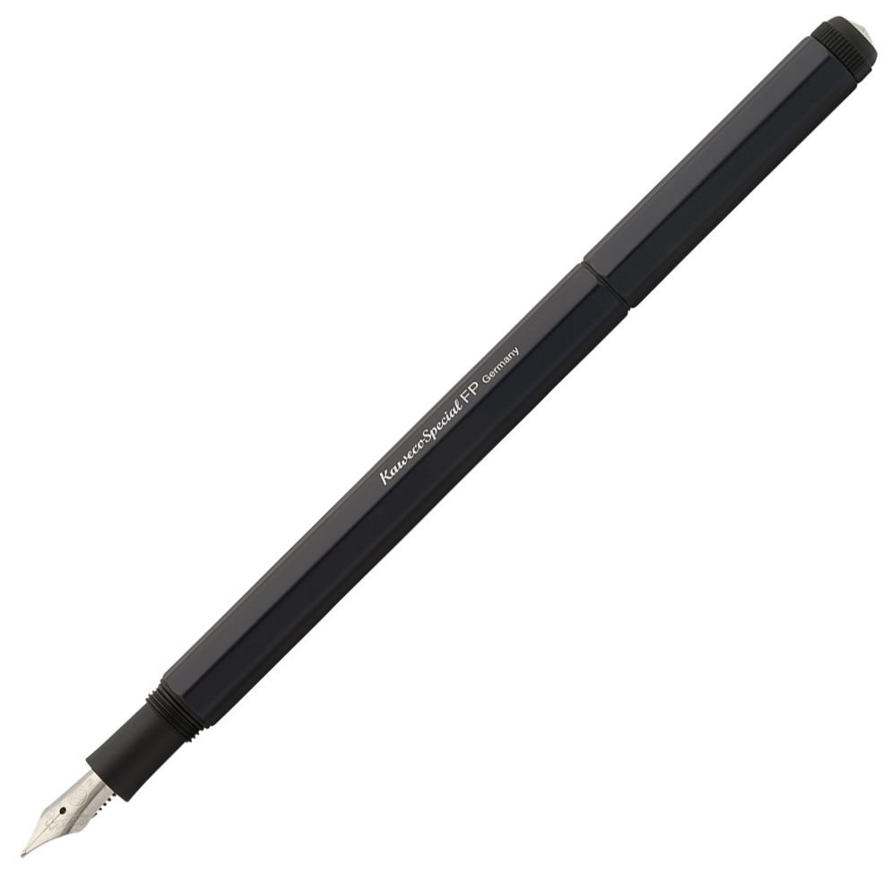 Kaweco 10000528 Special Medium Dolma Kalem Alüminyum Siyah | İsme Özel Kalem