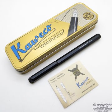Kaweco 10000528 Special Medium Dolma Kalem Alüminyum Siyah | İsme Özel Kalem