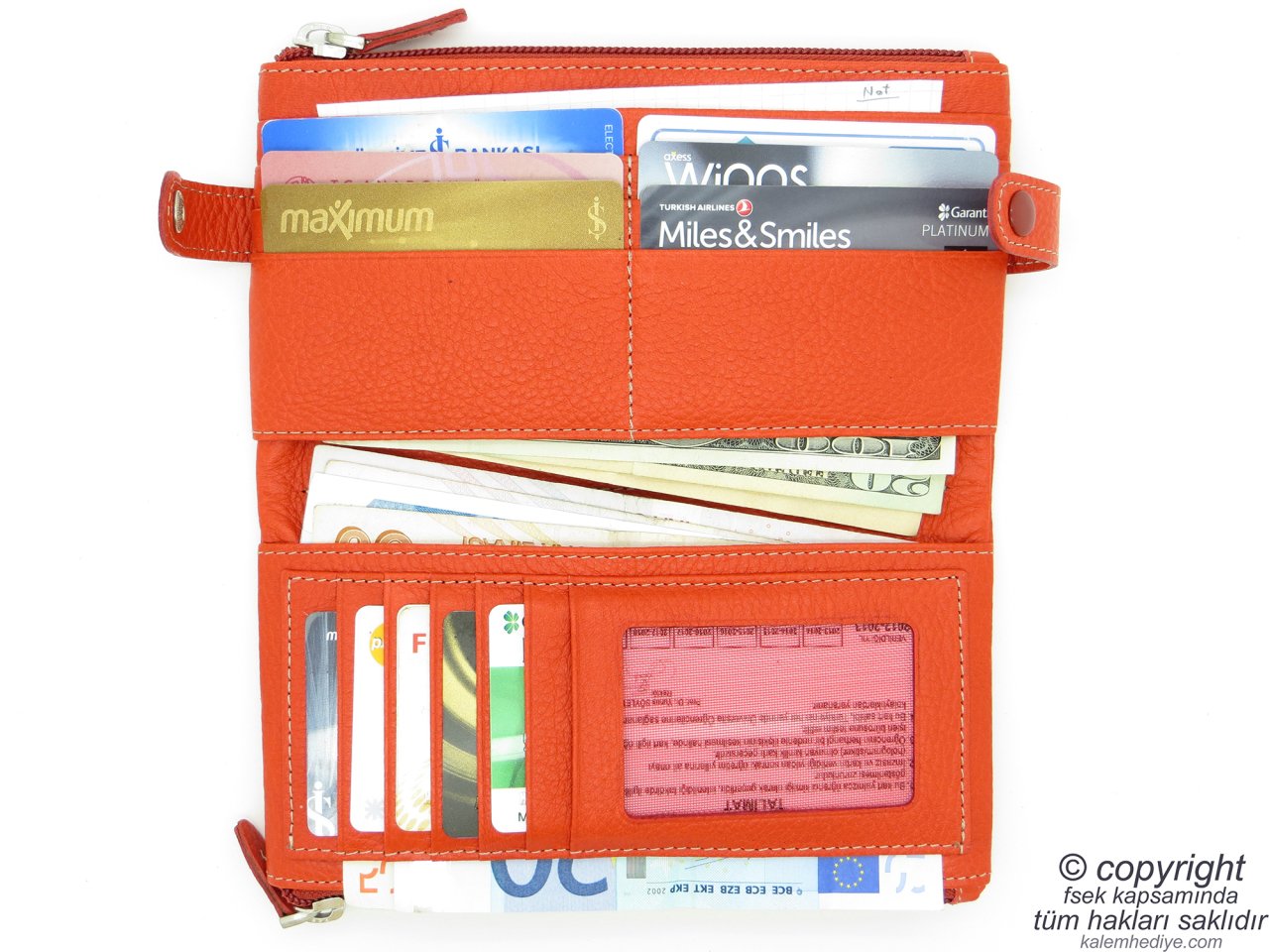 Hakiki Deri Cüzdan | İsme Özel Cüzdan | 11x18 | TM 800-4