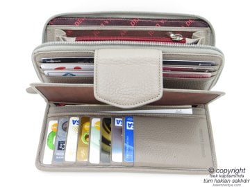 Hakiki Deri Cüzdan | İsme Özel Cüzdan | 20x10 | TM 992-2 Hediyelik Cüzdan