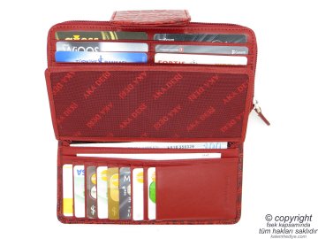 Hakiki Deri Cüzdan | İsme Özel Cüzdan | 20x10 | TM 992-3 Hediyelik Cüzdan