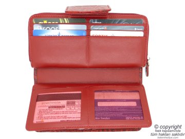 Hakiki Deri Cüzdan | İsme Özel Cüzdan | 20x10 | TM 992-3 Hediyelik Cüzdan