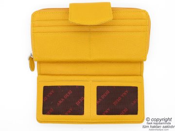 Hakiki Deri Cüzdan | İsme Özel Cüzdan | 20x10 | TM 992-4 Hediyelik Cüzdan