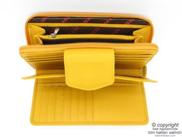 Hakiki Deri Cüzdan | İsme Özel Cüzdan | 20x10 | TM 992-4 Hediyelik Cüzdan