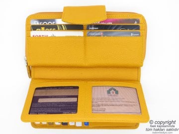Hakiki Deri Cüzdan | İsme Özel Cüzdan | 20x10 | TM 992-4 Hediyelik Cüzdan