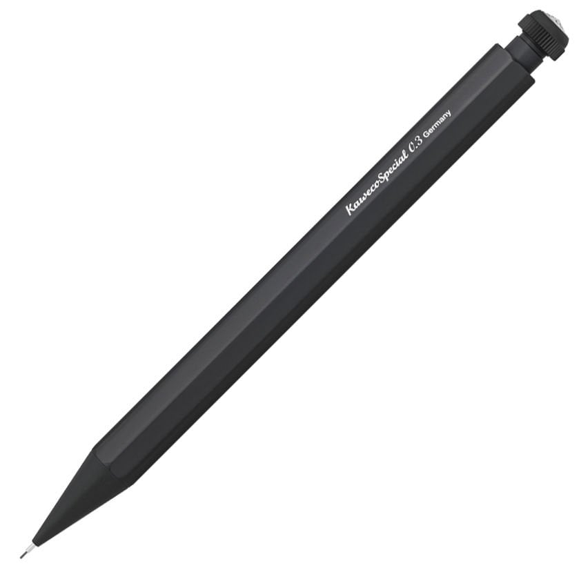 Kaweco 11000180 Special 0.3mm Versatil Kalem Alüminyum Siyah | İsme Özel Kalem