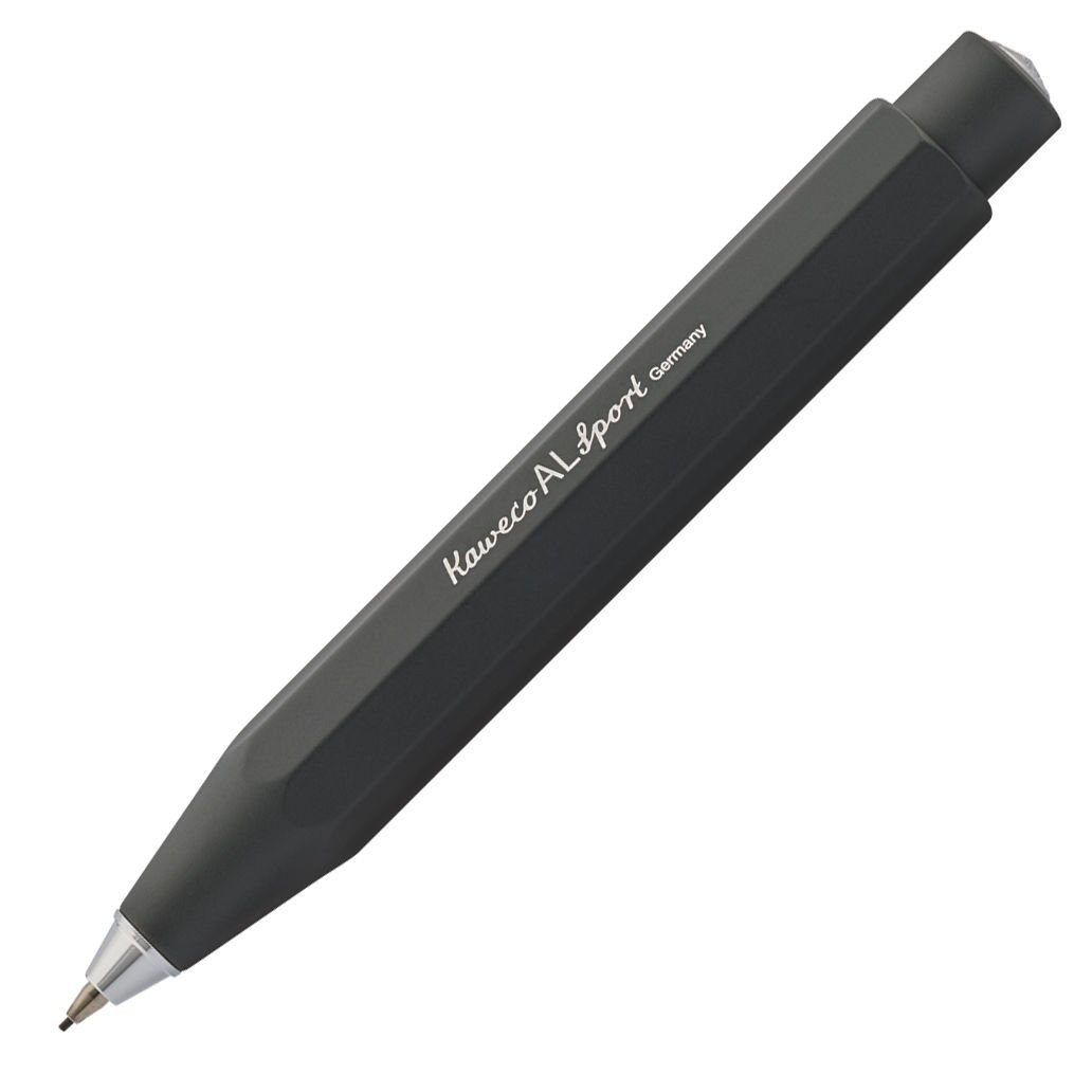 Kaweco 10000103 AL Sport Metal 0.7 Versatil Kalem Siyah | İsme Özel Kalem