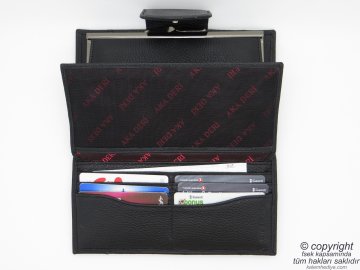 Hakiki Deri Cüzdan | İsme Özel Cüzdan | 19,5x11 | TM 870-1 Hediyelik Cüzdan