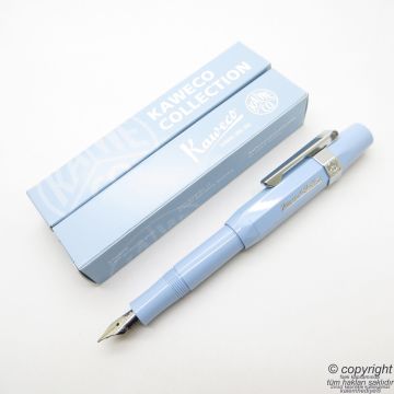 Kaweco M uç Klasik Sport Collection Buz Mavisi Dolma Kalem | İsme Özel Kalem