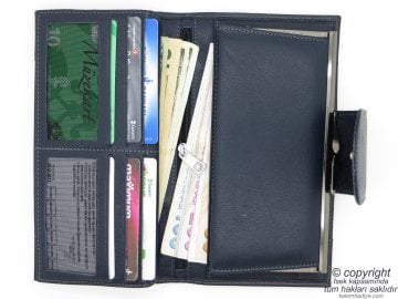 Hakiki Deri Cüzdan | İsme Özel Cüzdan | 19,5x11 | TM 870-2 Hediyelik Cüzdan
