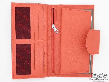 Hakiki Deri Cüzdan | İsme Özel Cüzdan | 19,5x11 | TM 870-3 Hediyelik Cüzdan