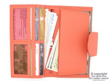 Hakiki Deri Cüzdan | İsme Özel Cüzdan | 19,5x11 | TM 870-3 Hediyelik Cüzdan
