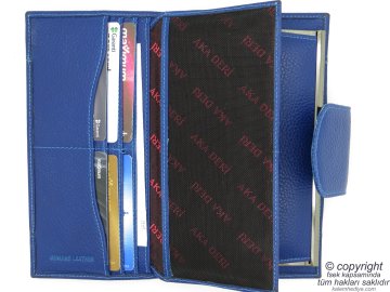 Hakiki Deri Cüzdan | İsme Özel Cüzdan | 19,5x11 | TM 870-5 Hediyelik Cüzdan