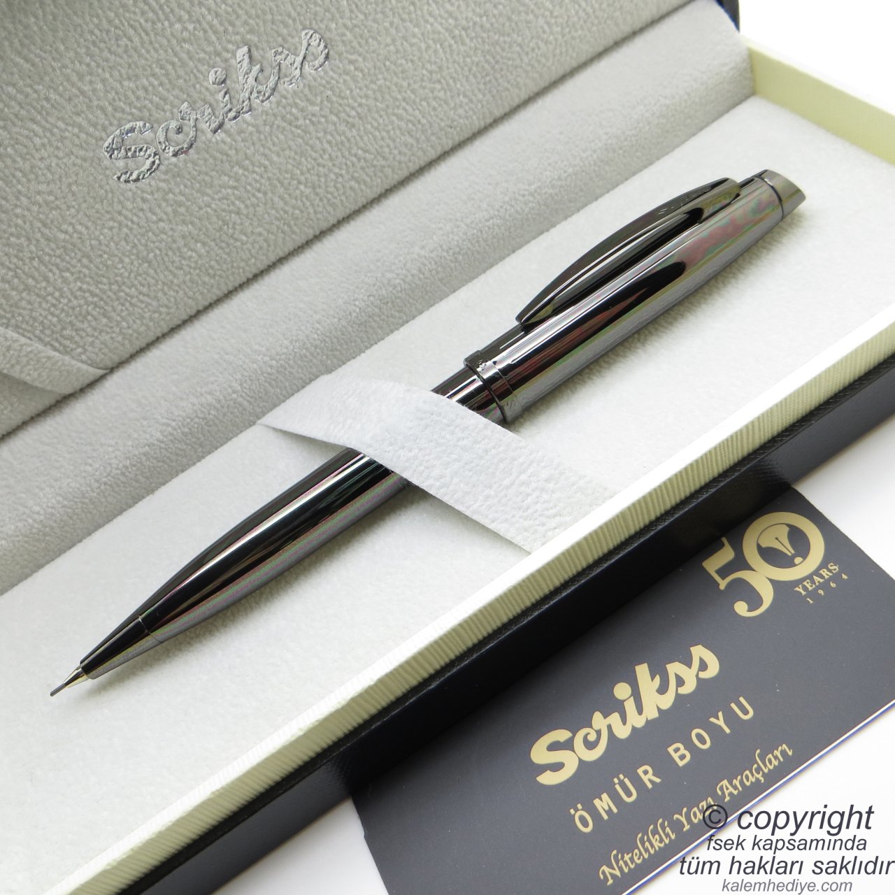 Scrikss 39 Titanyum Versatil Kalem | Scrikss Oscar | İsme Özel Kalem | Hediye Kalem