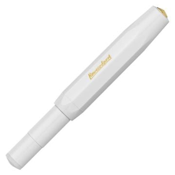 Kaweco 10000015 Beyaz Altın Classic Sport Dolma Kalem Bold Uç | İsme Özel Kalem