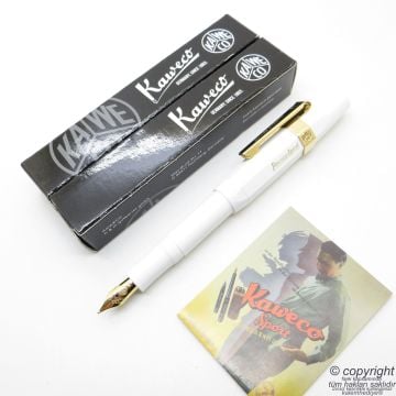 Kaweco 10000015 Beyaz Altın Classic Sport Dolma Kalem Bold Uç | İsme Özel Kalem