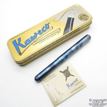 Kaweco Supra Fireblue Dolma Kalem Fine Uç | İsme Özel Kalem