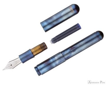 Kaweco Supra Fireblue Dolma Kalem Fine Uç | İsme Özel Kalem