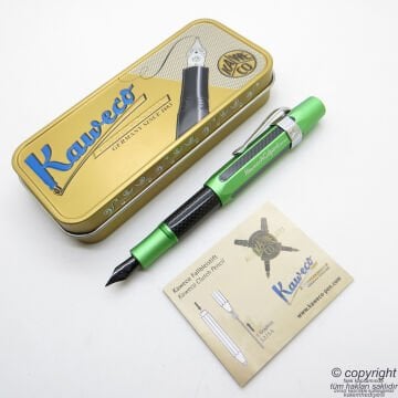 Kaweco 10001214 AC Sport Yeşil Dolma Kalem | İsme Özel Kalem