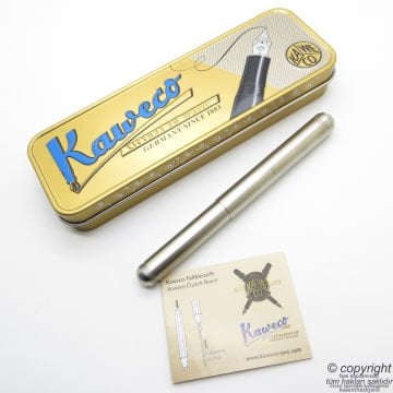 Kaweco 10001783 Supra Krom Dolma Kalem Medium Uç | İsme Özel Kalem