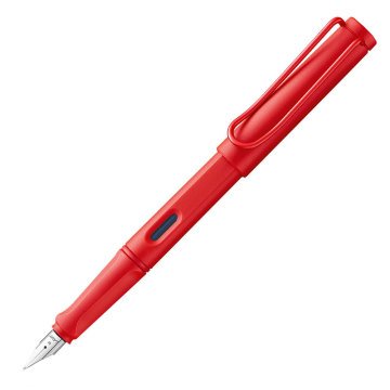 Lamy Safari İsme Özel Strawberry Dolma Kalem + Çift Taraflı Anahtarlık | Lamy Kalem