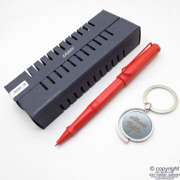 Lamy Safari İsme Özel Strawberry Roller Kalem | Lamy Kalem
