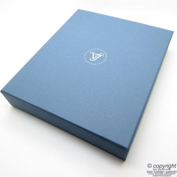 İsme Özel Fermuarlı Folder Tarihsiz Organizer ve Scrikss Kalem 15x21 | Turkuaz