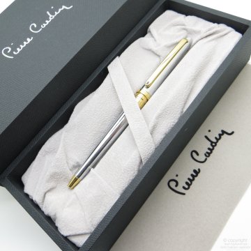 Pierre Cardin Status Gold Krom Altın Tükenmez Kalem | İsme Özel Kalem