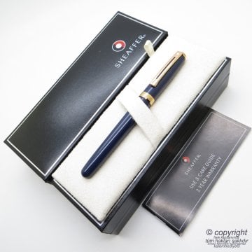 Sheaffer Prelude Kobalt Mavi Rose Gold Roller Kalem | İsme Özel Kalem