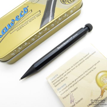 Kaweco 10000536 Special Mini 2mm Versatil Kalem Alüminyum Siyah | İsme Özel Kalem