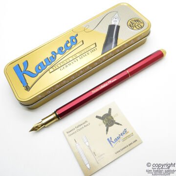 Kaweco 10002322 Special Collection Kırmızı Dolma Kalem Medium Uç | İsme Özel Kalem