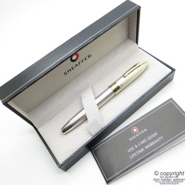 Sheaffer Legacy El İşçiliği 18K Altın/Gümüş Roller Kalem | İsme Özel Kalem