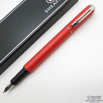 Sheaffer Award Kırmızı Dolma Kalem | İsme Özel Kalem