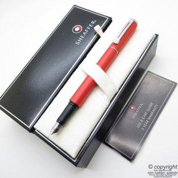 Sheaffer Award Kırmızı Dolma Kalem | İsme Özel Kalem