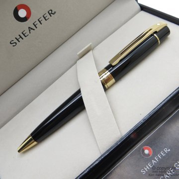 Sheaffer 300 Siyah Altın Tükenmez Kalem | İsme Özel Kalem